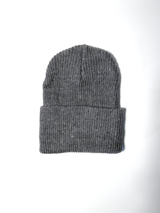 PLATINUM CHARCOAL BEANIE